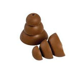 3M In-Ear Tactical Earplug- Large Replacement Tips for Tactical Earplug Kit Class 2 16dB (Bag of 25) (370-TEPL-25)